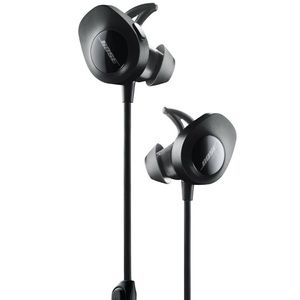 Bose - SoundSport Wireless Sports In Ear Buds - Black with Mophie charging case